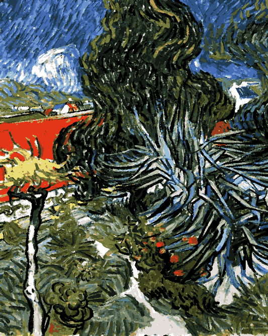 Vincent van Gogh Collection (54) - In the garden of Dr. Gachet - Van-Go Paint-By-Number Kit