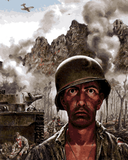 WW2 Collection OD (60) - 2000 Yard Stare - Van-Go Paint-By-Number Kit