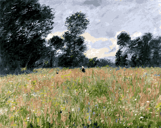 Claude Monet PD (63) - Flowery Meadow - Van-Go Paint-By-Number Kit