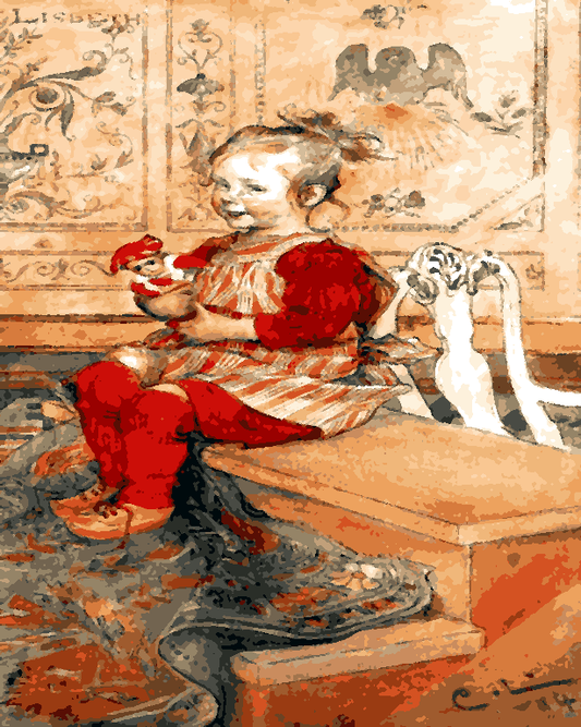 Lisbeth by Carl Larsson (64) - Van-Go Paint-By-Number Kit