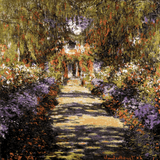 Claude Monet OD (67) - Pathway In Monets Garden At Giverny - Van-Go Paint-By-Number Kit