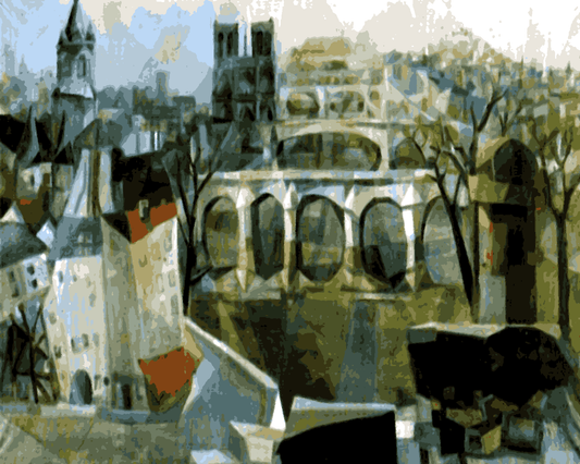 Paris by Aleksandra Ekster PD (6) - Van-Go Paint-By-Number Kit