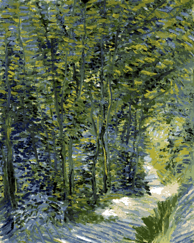 Vincent van Gogh Collection (70) - Path in the woods - Van-Go Paint-By-Number Kit