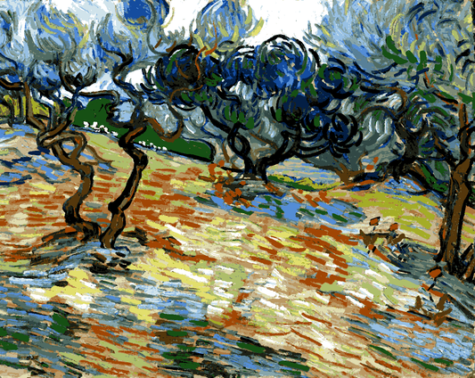 Vincent Van Gogh PD (79) - Olive trees - Van-Go Paint-By-Number Kit