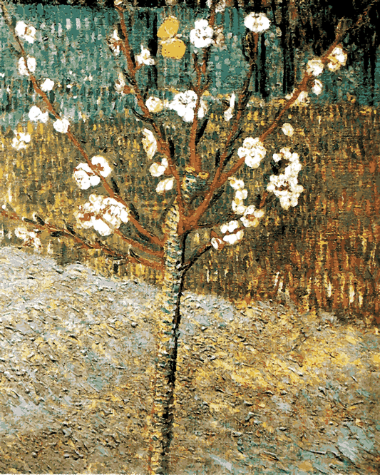 Vincent Van Gogh PD (7) - Almond Tree in Blossom - Van-Go Paint-By-Number Kit