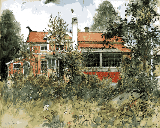 The Cottage by Carl Larsson (85) - Van-Go Paint-By-Number Kit