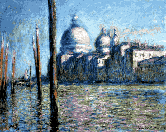 Claude Monet PD (96) - Le Grand Canal - Van-Go Paint-By-Number Kit