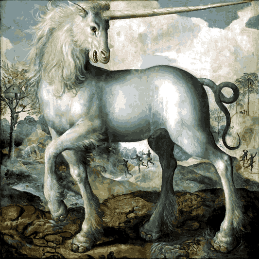 Unicorn Collection PD (9) - Unicorn by Maerten de Vos - Van-Go Paint-By-Number Kit