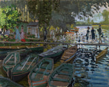 Bathers at La Grenouilere by Claude Monet - Van-Go Paint-By-Number Kit