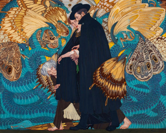 War and Us by Edward Okuń - Van-Go Paint-By-Number Kit