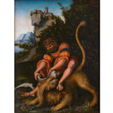 Bible Collection - Samson and the Lion (110) - Van-Go Paint-By-Number Kit