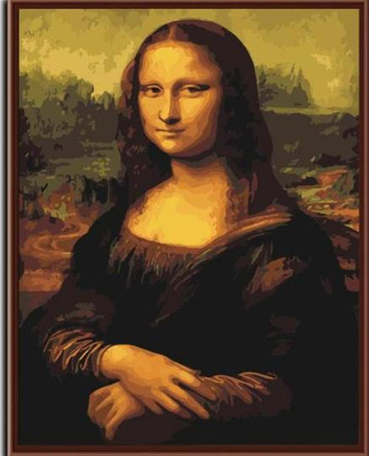 Mona Lisa - Van-Go Paint-By-Number Kit