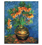 Fritillaries in a Copper Vase by Vincent Van Gogh - Van-Go Paint-By-Number Kit