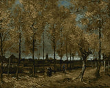 Poplars near Nuenen by Vincent Van Gogh - Van-Go Paint-By-Number Kit