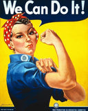 We Can Do It! - World War II wartime poster - Van-Go Paint-By-Number Kit