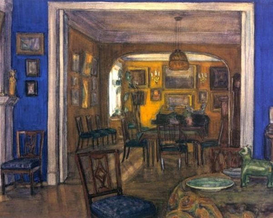 Interieur by Alexandre Benois - Van-Go Paint-By-Number Kit