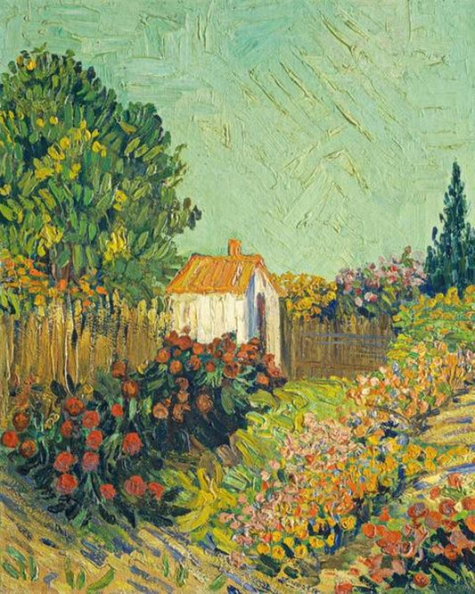 Backyard Garden - Van-Go Paint-By-Number Kit