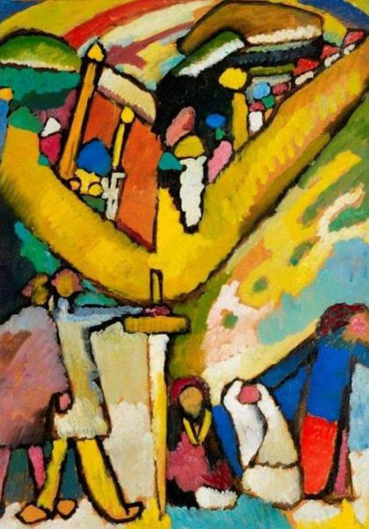 Study for Improvisation by Wassily Kandinsky - Van-Go Paint-By-Number Kit