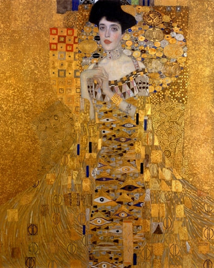 The Lady in Gold (Gustav Klimt) - Van-Go Paint-By-Number Kit