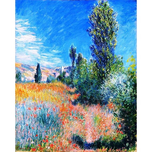 Landscape on the island of San Martin by Claude Monet - Paint-By-Number Kit