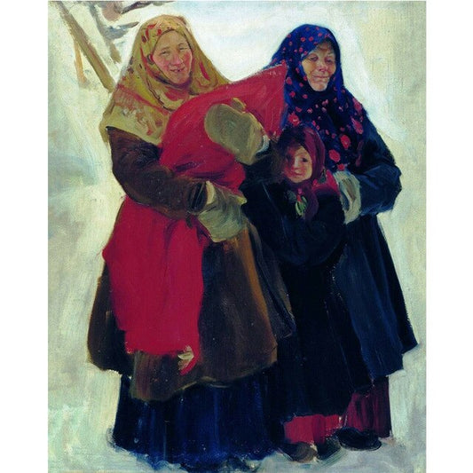 Women by Boris Kustodiev (100) - Van-Go Paint-By-Number Kit