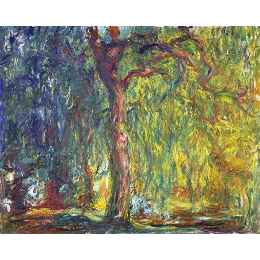 Weeping Willow by Claude Monet - Van-Go Paint-By-Number Kit