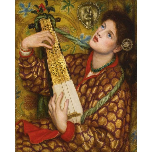 A Christmas Carol by Dante Gabriel Rossetti - Van-Go Paint-By-Number Kit