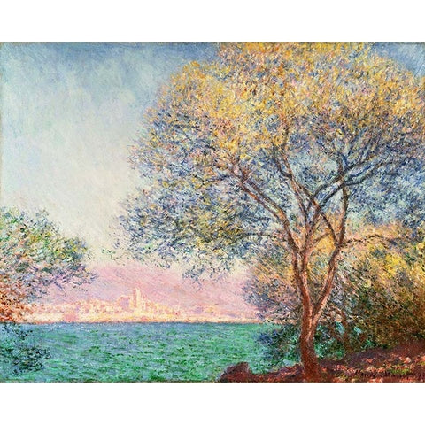 Antibes In The Morning by Claude Monet - Van-Go Paint-By-Number Kit