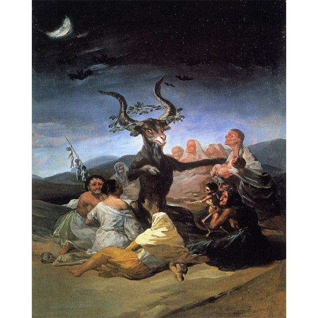 The Great Goat by Francisco Goya (28) - Van-Go Paint-By-Number Kit