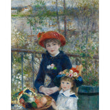 Two Sisters by Pierre-Auguste Renoir - Van-Go Paint-By-Number Kit