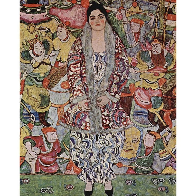 Portrait of Frederica Maria Beer by Gustav Klimt (16) - Paint-By-Number Kit