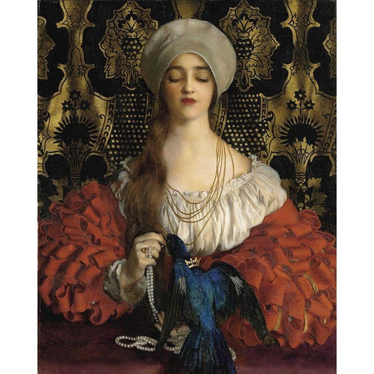 The Blue Bird by Frank Cadogan Cowper - Van-Go Paint-By-Number Kit