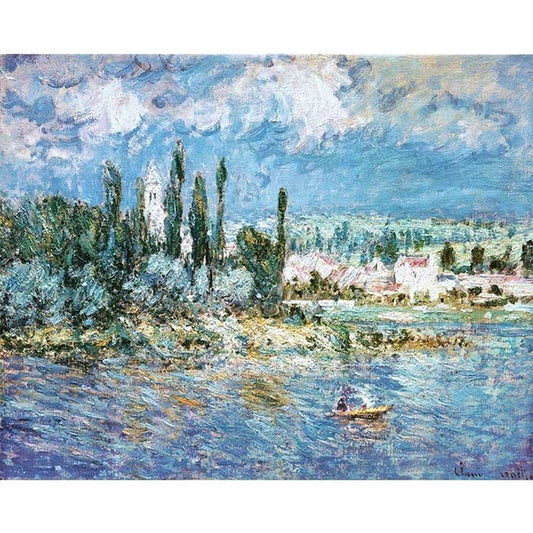 Landscape with thunderstorm by Claude Monet - Van-Go Paint-By-Number Kit