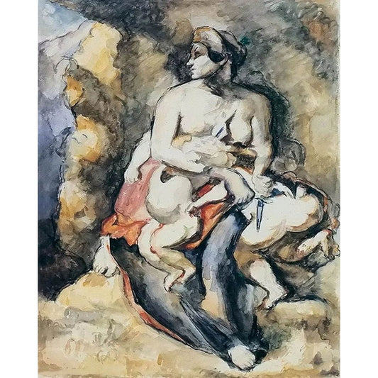 Medea by Paul Cezanne - Van-Go Paint-By-Number Kit