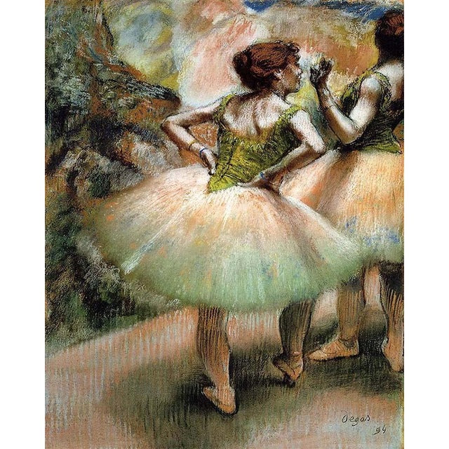 Ballerina in pink and green by Edgar Degas (19) - Van-Go Paint-By-Number Kit
