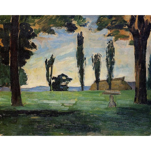 Landscape by Paul Cezanne - Van-Go Paint-By-Number Kit