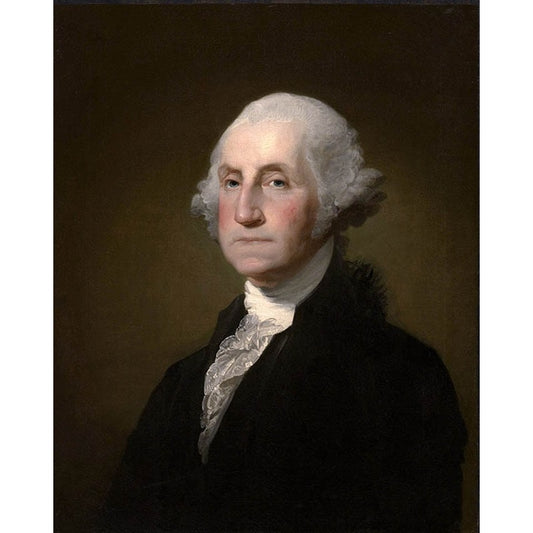 Portrait of George Washington by Gilbert Stuart - Van-Go Paint-By-Number Kit