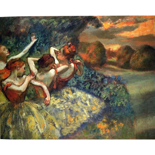 Four dancers by Edgar Degas (66) - Van-Go Paint-By-Number Kit