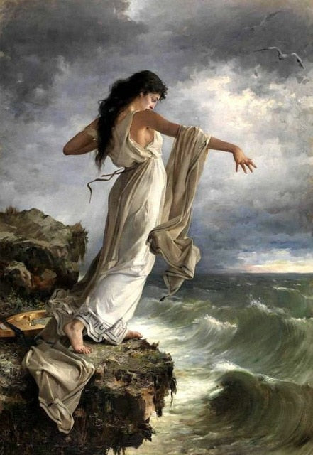 Death of Sappho by Miguel Carbonell Selva - Van-Go Paint-By-Number Kit