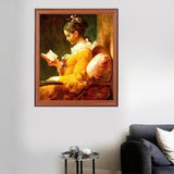 The Reader by Jean-Honoré Fragonard - Van-Go Paint-By-Number Kit