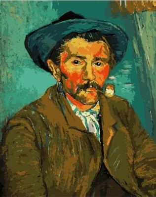 The Smoker (Le Fumeur) - Van-Go Paint-By-Number Kit