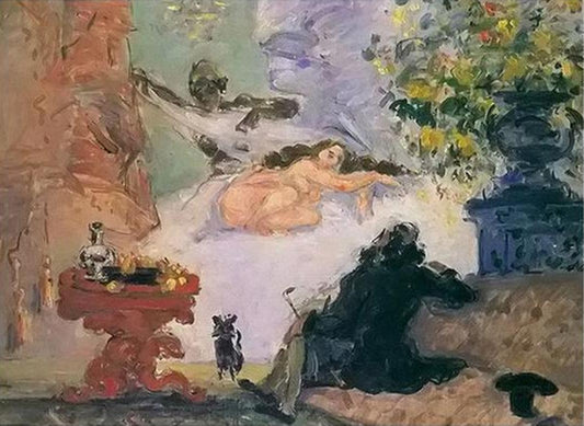 A Modern Olympia by Paul Cezanne - Van-Go Paint-By-Number Kit