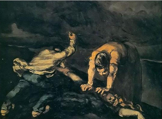 The Murder by Paul Cezanne - Van-Go Paint-By-Number Kit