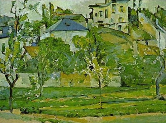 Orchard in Pontoise by Paul Cezanne - Van-Go Paint-By-Number Kit