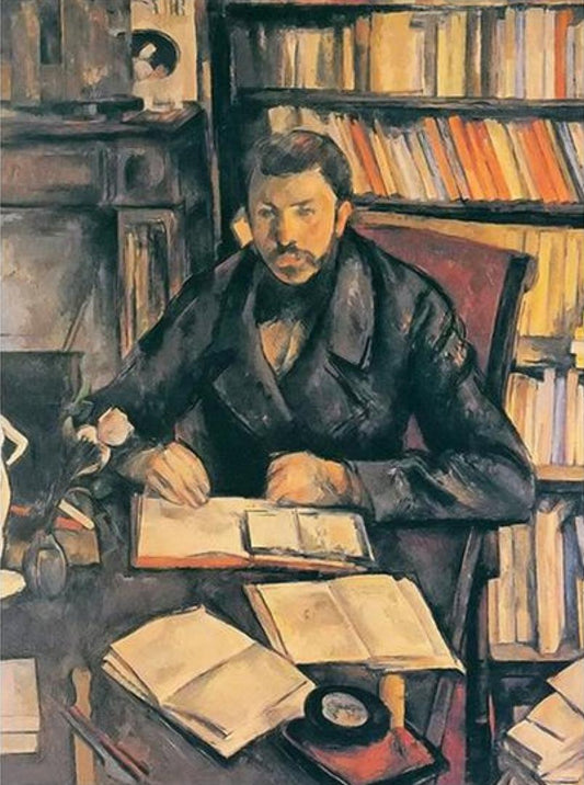 Portrait de Gustave Geffroy by Paul Cezanne - Van-Go Paint-By-Number Kit
