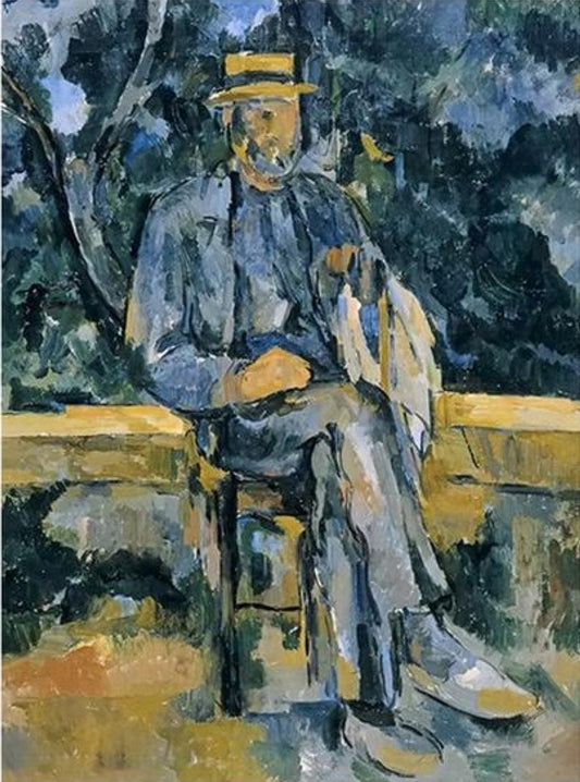 Portrait of Peasant by Paul Cezanne - Van-Go Paint-By-Number Kit