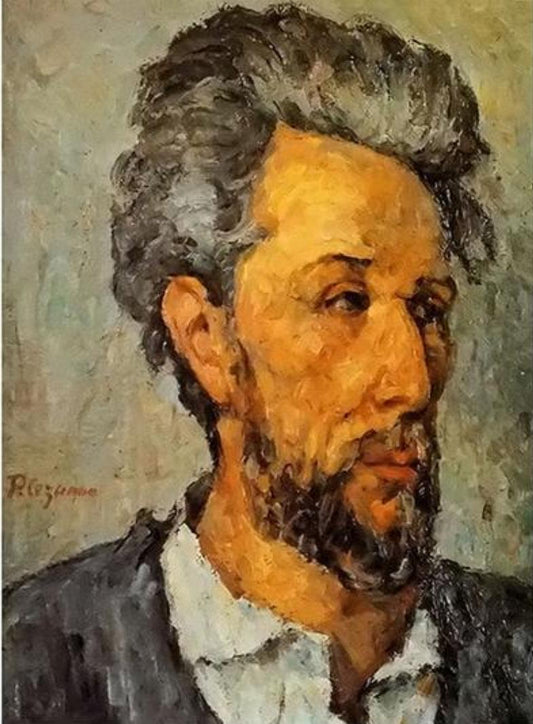 Portrait of Victor Chocquet by Paul Cezanne - Van-Go Paint-By-Number Kit