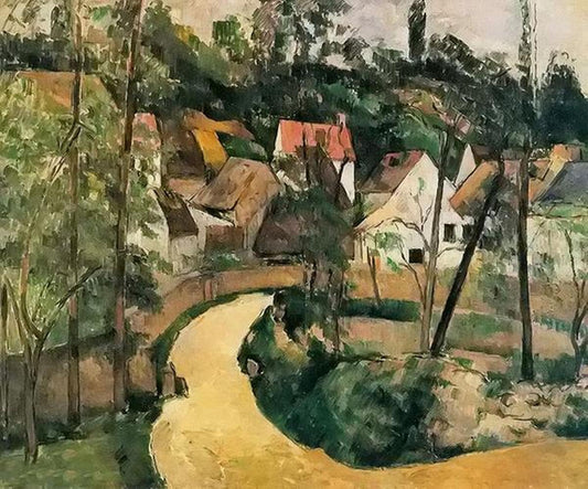 A Turn in the Road by Paul Cezanne - Van-Go Paint-By-Number Kit