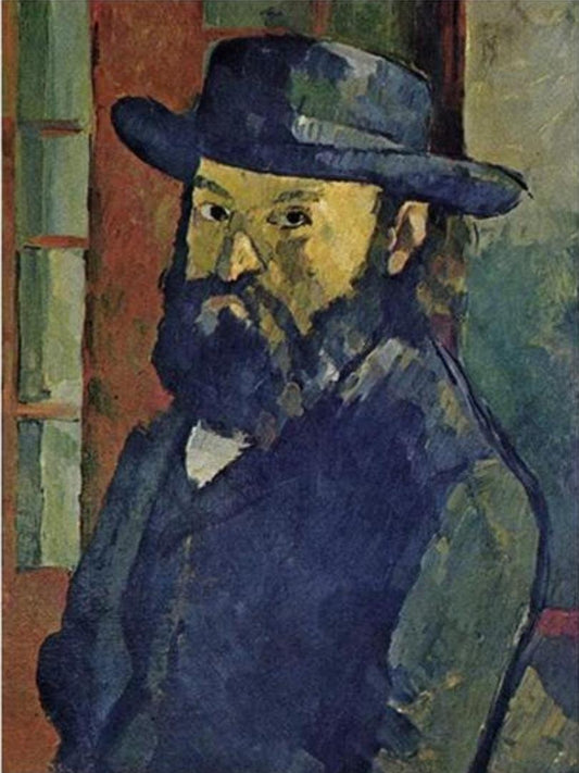Self Portrait by Paul Cezanne - Van-Go Paint-By-Number Kit