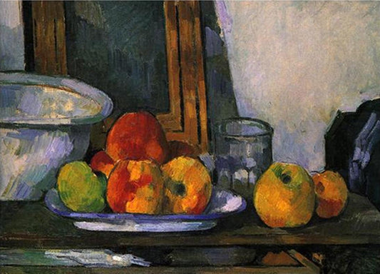 Still Life with Open Drawer by Paul Cezanne - Van-Go Paint-By-Number Kit
